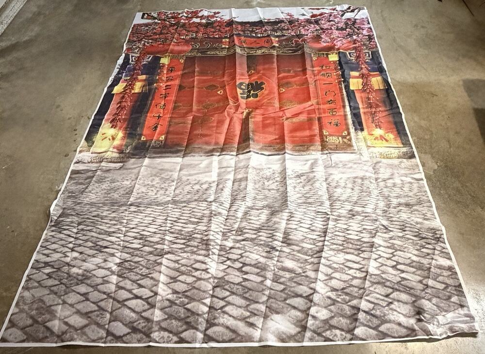 5x7ft Chinese New Year Backdrop Spring Festival Photo Studio Decoration